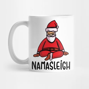 Namasleigh Yoga Funny Christmas Sweater Mug